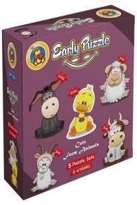 Early Puzzle – Cute Farm Animals