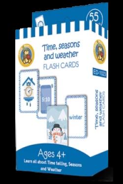 Flash Cards - Time, Seasons & Weather