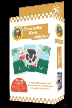 Puzzle Cards - 3 Letter Words
