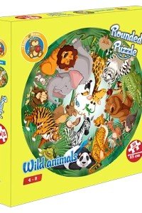 Rounded Puzzle - Wild Animals