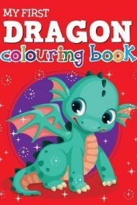 my first dragon colouring book