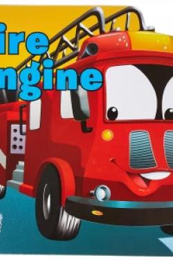 Fire Engine : Cutout Board Book