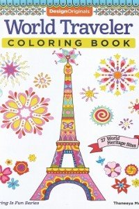 world traveler - coloring book
