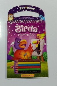 Birds - colouring book