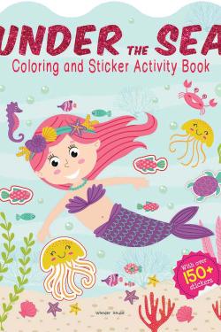 Under The Sea – Coloring and Sticker Activity Book