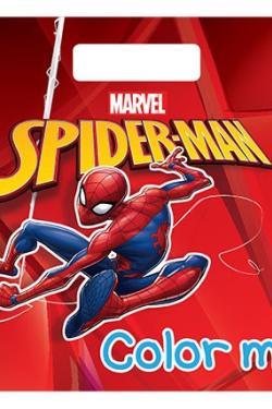SPIDER-MAN: Color me - With Stickers