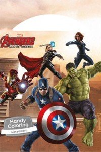 Avengers, Age of Ultron: Handy Coloring - With stickers