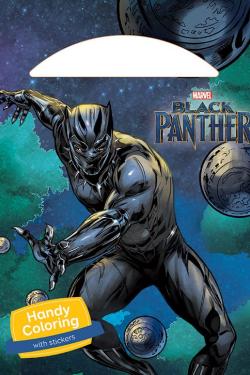 Black Panther: Handy Coloring - With stickers