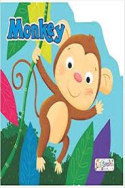 Monkey Shaped Board Book