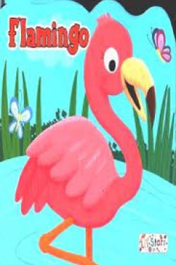 Flamingo Shaped Board Book
