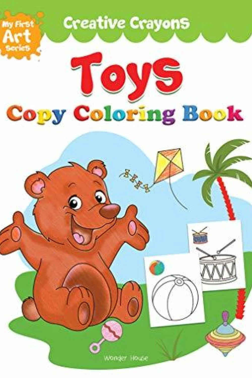 Toys: Crayon Copy Colour Books - Book - by مجموعة مؤلفين - عصير الكتب