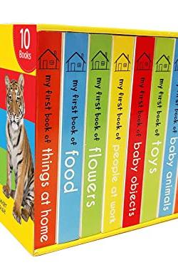 My First Library Pack 2: Boxset of 10 Board Books For Kids