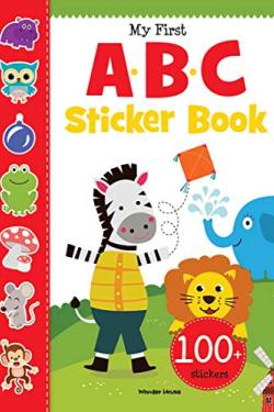 My First ABC Sticker Book: Exciting Sticker Book With 100 Stickers