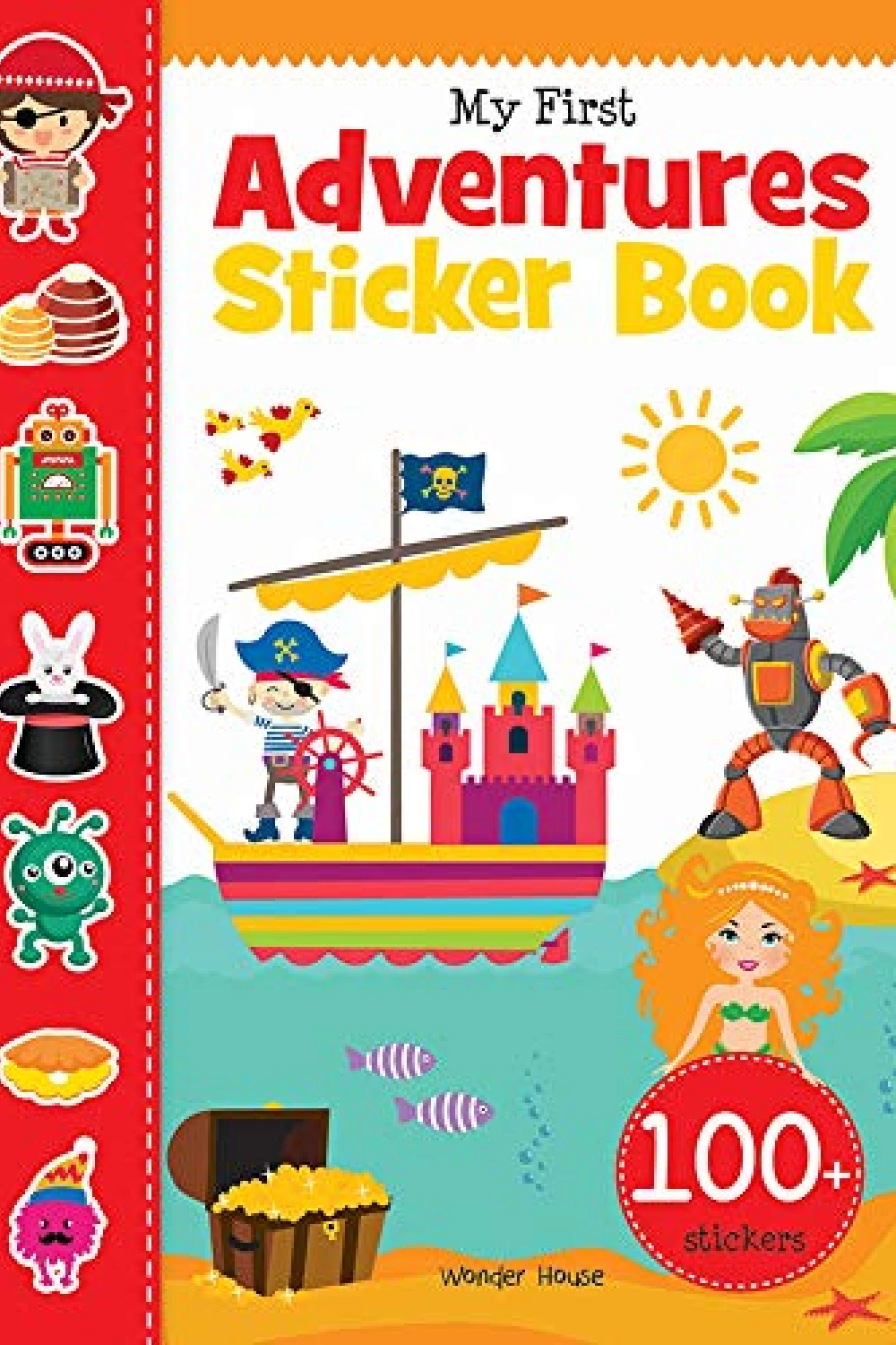 My First Adventures Sticker Book - Book - by مجموعة مؤلفين - عصير الكتب