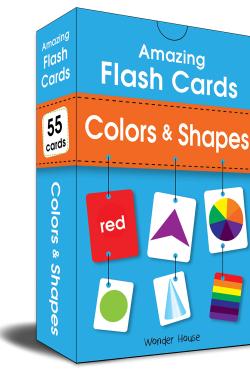 Amazing Flash Cards Colors & Shapes: Early Development of Preschool Toddler