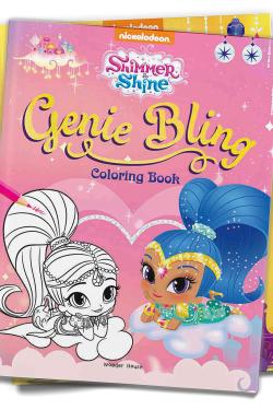 Genie Bling: Coloring Book for Kids
