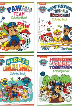 Paw Patrol - Cool Pups Coloring Books Super Pack : Set Of Four Coloring Books For Kids