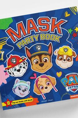 Paw Patrol Mask Party Book: 8 Pop-out Masks With Bands