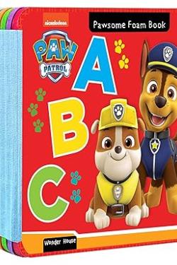 Pawsome ABC Foam Books for Toddlers Paw Patrol Books