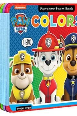 Pawsome Colors Foam Books for Toddlers Paw Patrol Books