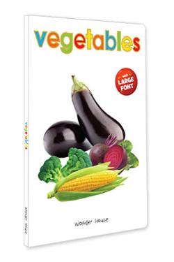 Vegetables - Early Learning Board Book With Large Font