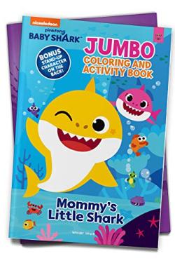 Pinkfong Baby Shark - Mommy's Little Shark : Jumbo Coloring and Activity Book