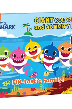 Pinkfong Baby Shark - Fin-tastic Family : Giant Coloring and Activity Book