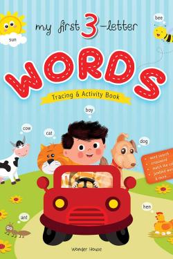 My First 3 Letter Words: Tracing And Activity Book