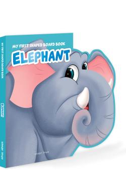 My First Shaped Board Book: Elephant