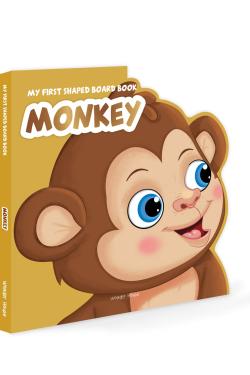 My First Shaped Board book: Monkey