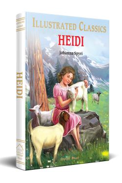 Heidi : illustrated Abridged Children Classics English Novel with Review Questions
