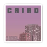Cairo Stamp sticker