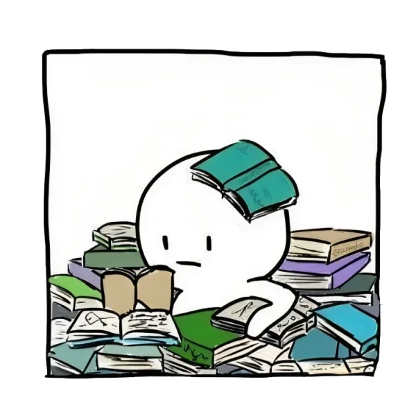 Drowning in books