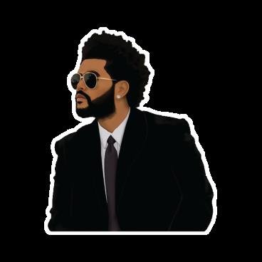 The weeknd illustration