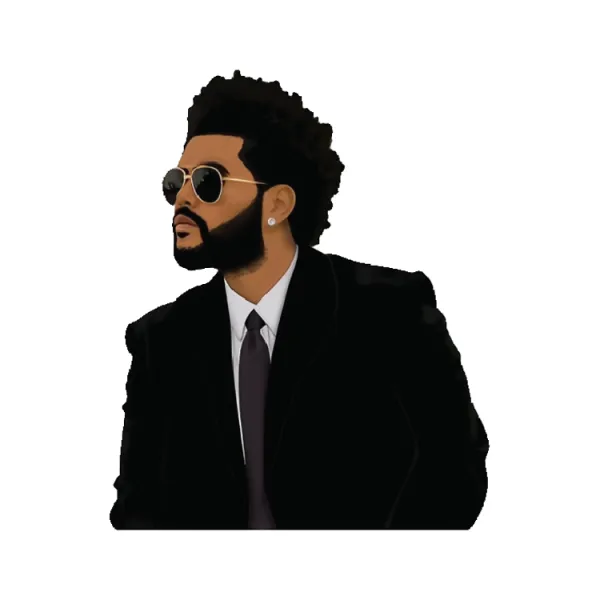 The weeknd illustration