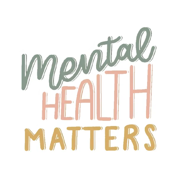 Mental health matters - Quotes Sticker
