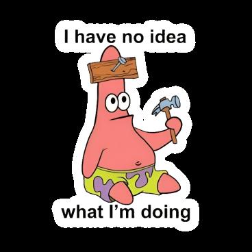 Patrick - I don't have any idea what I'm doing