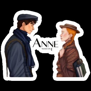Anne with an E Sticker