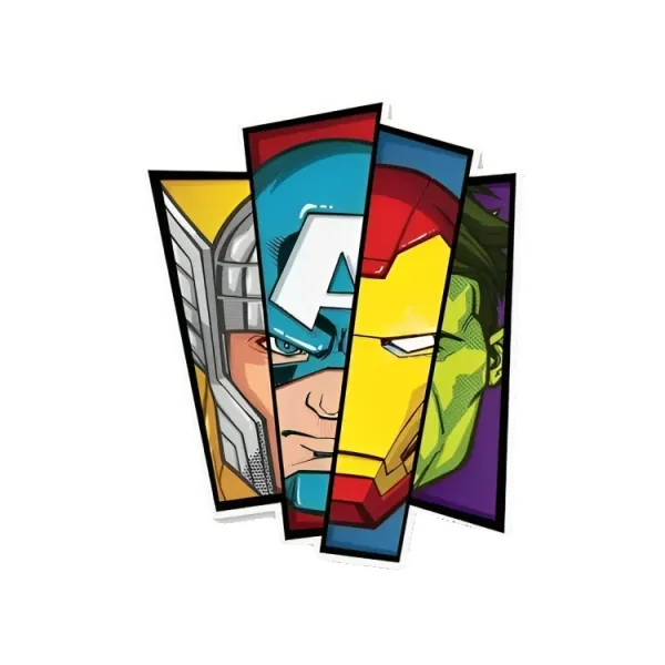 Classic Avengers Sticker