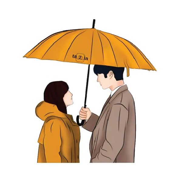 Business Proposal Umbrella scene sticker - Korean Drama