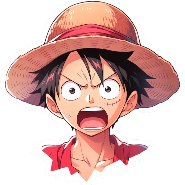 Angry luffy - One Pice