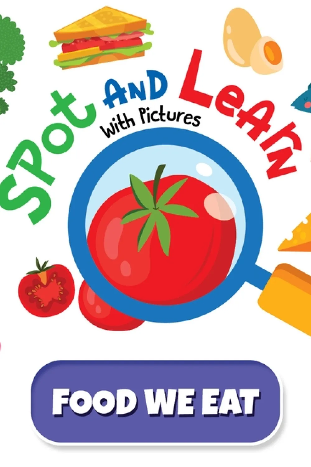 Spot and Learn with Pictures (Food We Eat) - Book - by Penguin - Aseer ...
