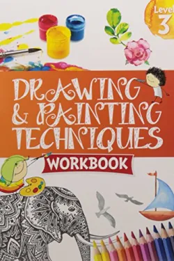 Om Books International Drawing & Painting : Jumbo Drawing & Painting Techniques Workbook main image 1