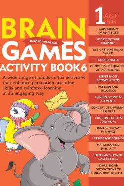 Brain Games for Kids: Brain Games Activity Book Level 1: Book-6