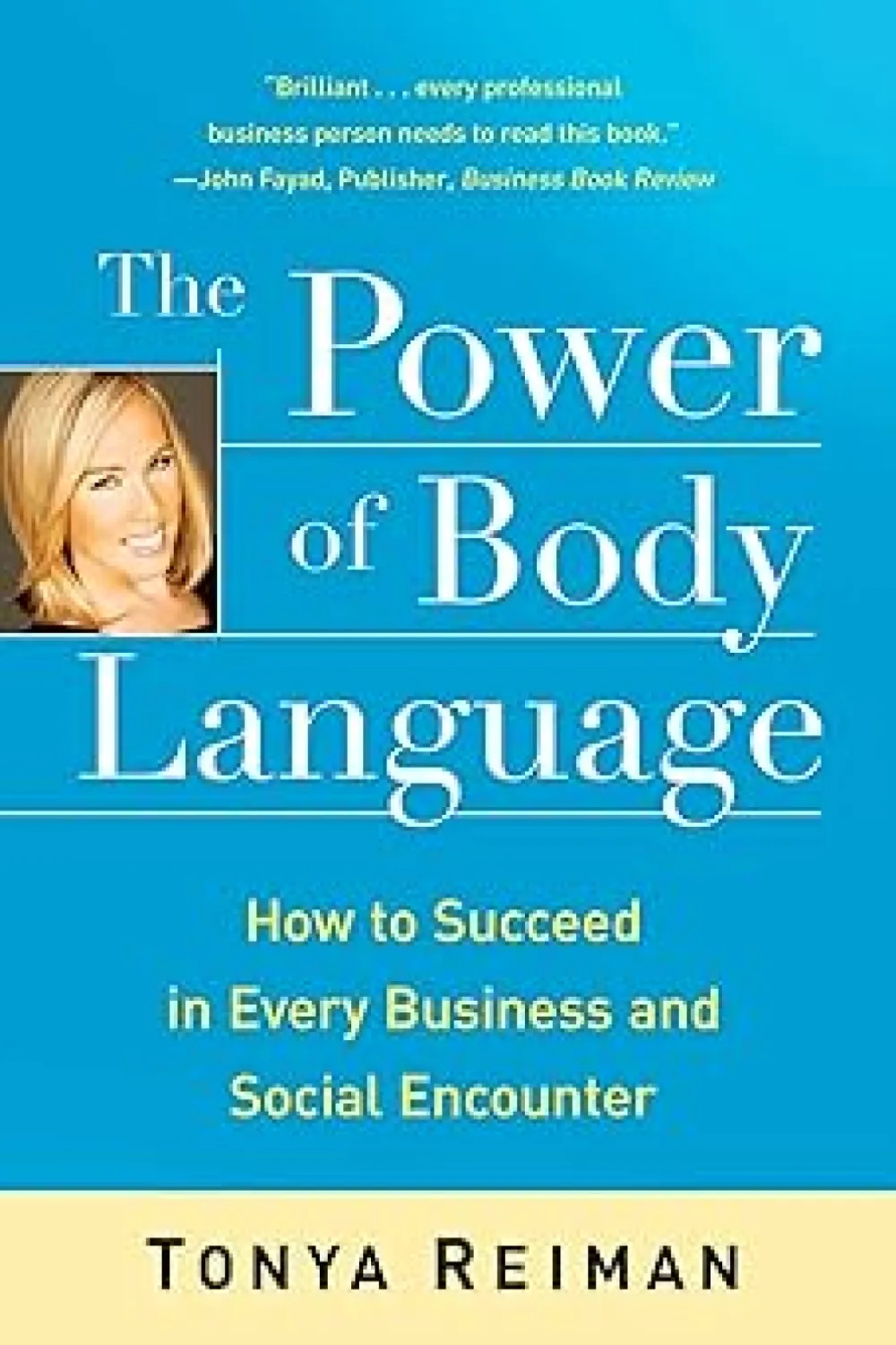 The Power of Body Language - Book - by تونيا ريمان - عصير الكتب