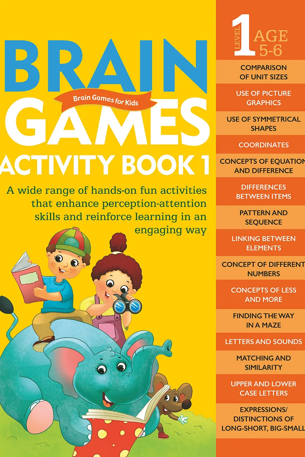 Om Books International Brain Games Activity Book Level 1 : Book-2