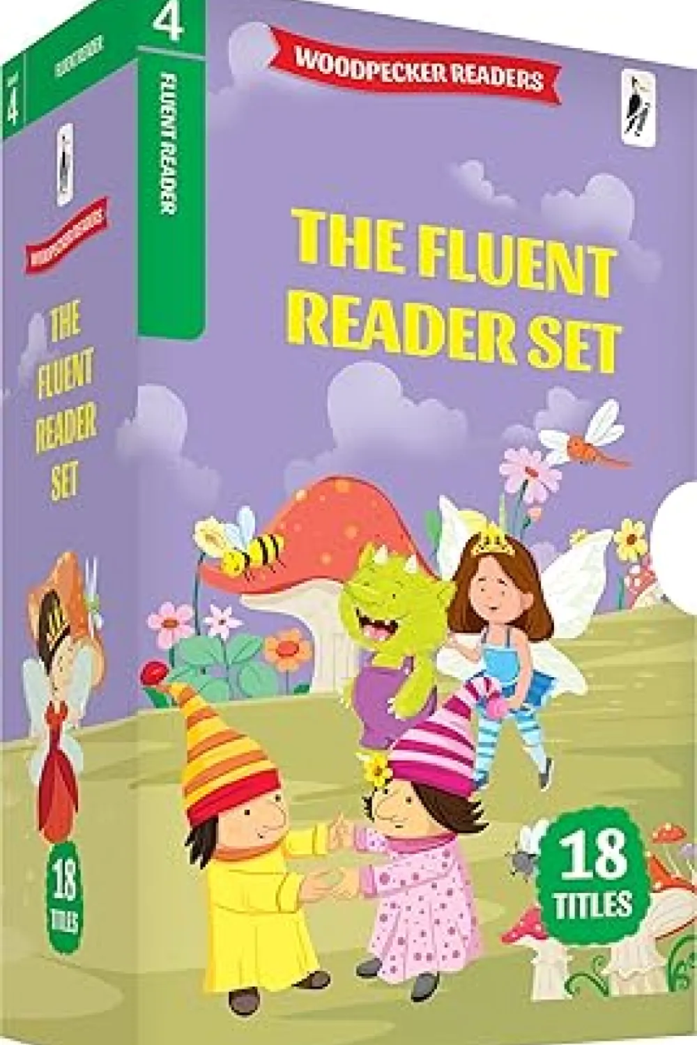 Fluent Reader Visual The Fluent Reader Set Level 4 - Book - by WoodPecker Books - Aseer Alkotb
