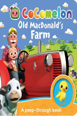 Official Cocomelon: Old MacDonald's Farm: A peep-through book [Board Book] main image 1