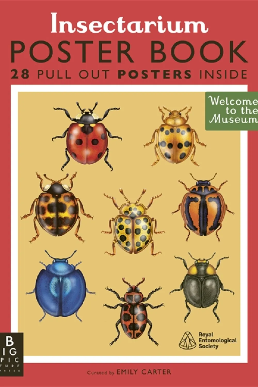 Emily Garces Insects Insectarium Poster Book - Book - by Emily Carter - عصير الكتب