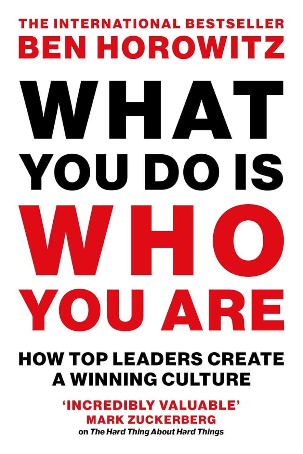 What Counts What You Do Is Who You Are - Book - By بن هورويتز - عصير الكتب